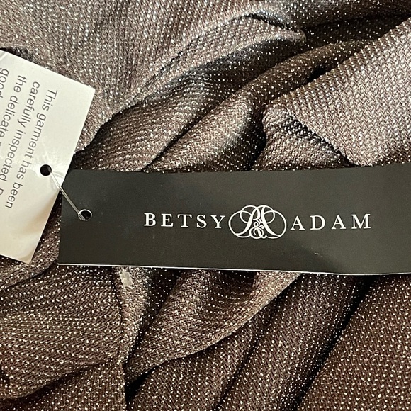 NWT Grey betsy Adam 
Long Sleeve Dress size 20W - Picture 14 of 15